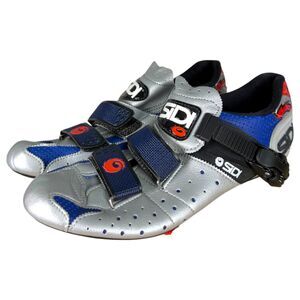 Sidi Genius 4 Cycling Shoes Silver Grey Italy Size EU 41 US 7.2 NEW without Tags